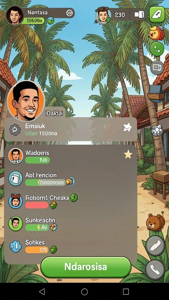 9939 - Screenshot menampilkan karakter utama dalam pertempuran epik.