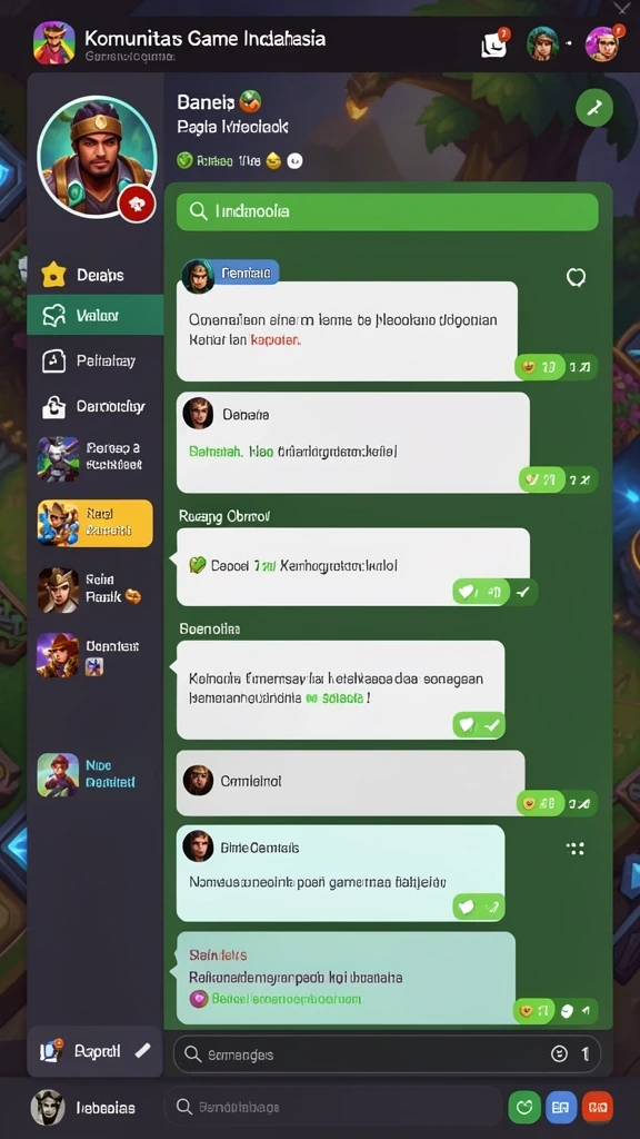 goto77 - Screenshot GOTO77 - interaksi sosial yang menyenangkan antar pemain.