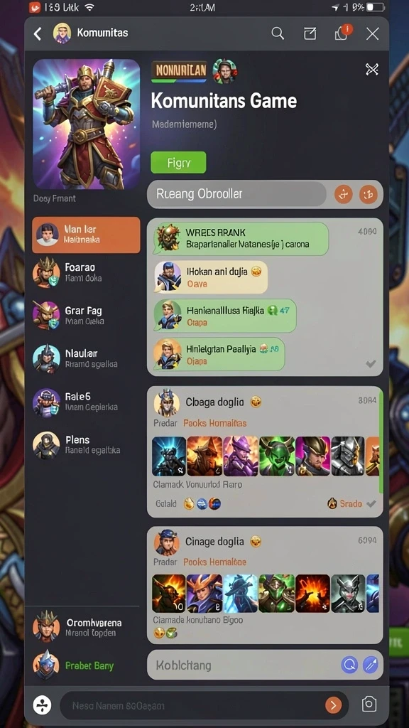 naga1001 - Screenshot menunjukkan pertarungan epik melawan monster besar.