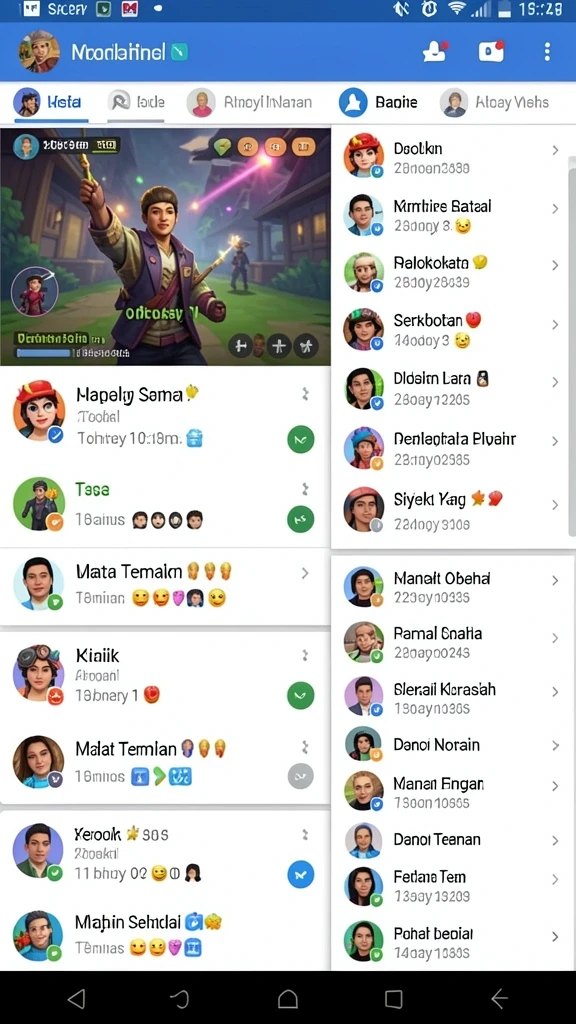 sky99 - Tampilan antarmuka pengguna yang ramah dan intuitif.