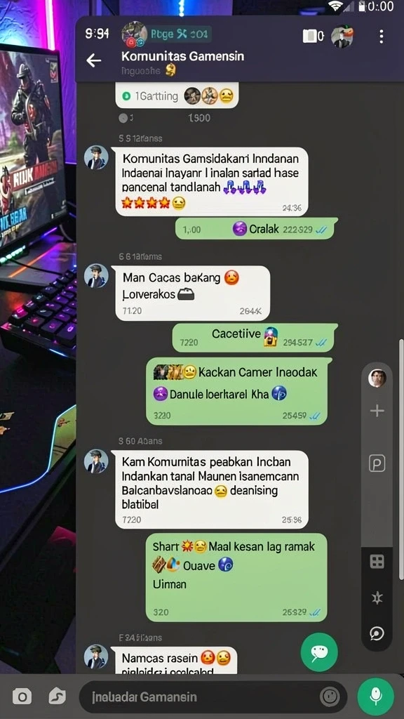 v07 - Memperlihatkan karakter utama di tengah pertarungan.